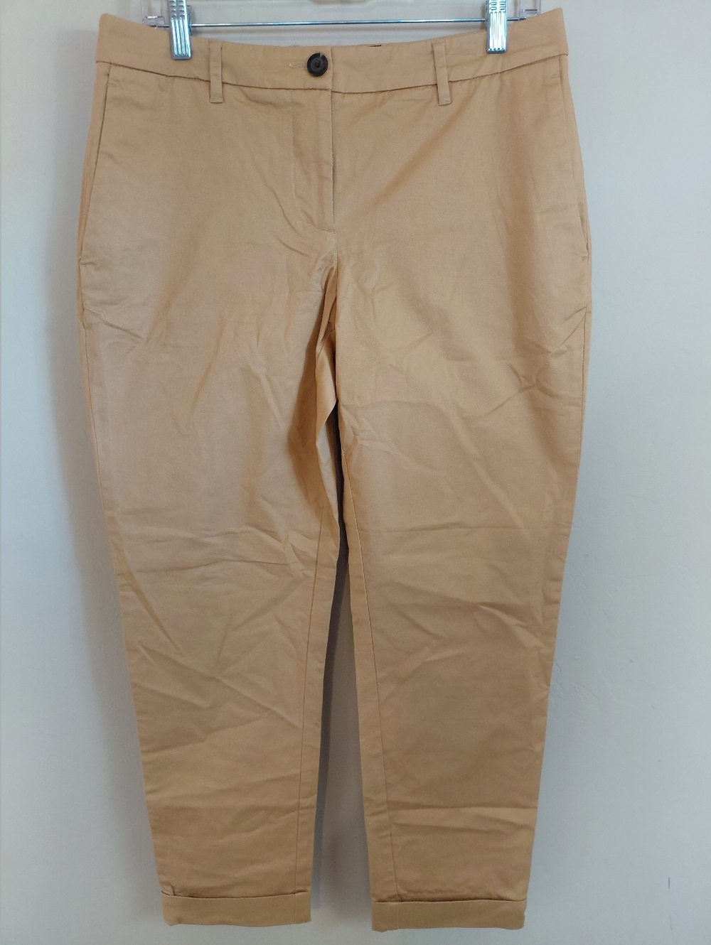 Wildfang Essential Trouser Size 8 Tan Camel New With Tags
